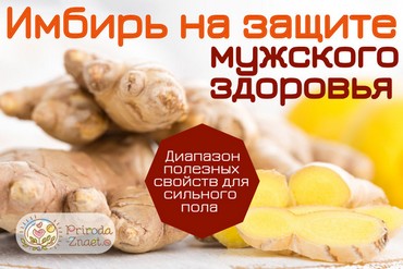 Имбирь для мужчин