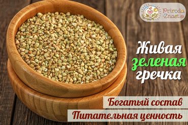 Зеленая гречка