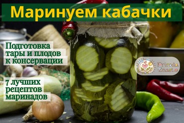 Маринованные кабачки