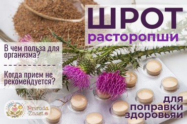Шрот расторопши