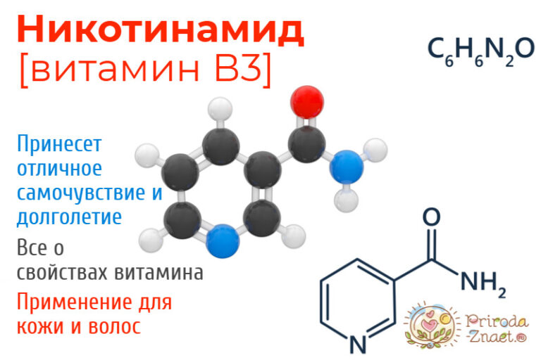 Что такое никотинамид для волос