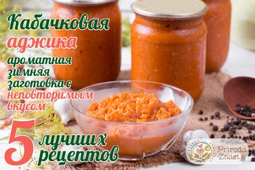Аджика из кабачков