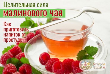Чай с малиной